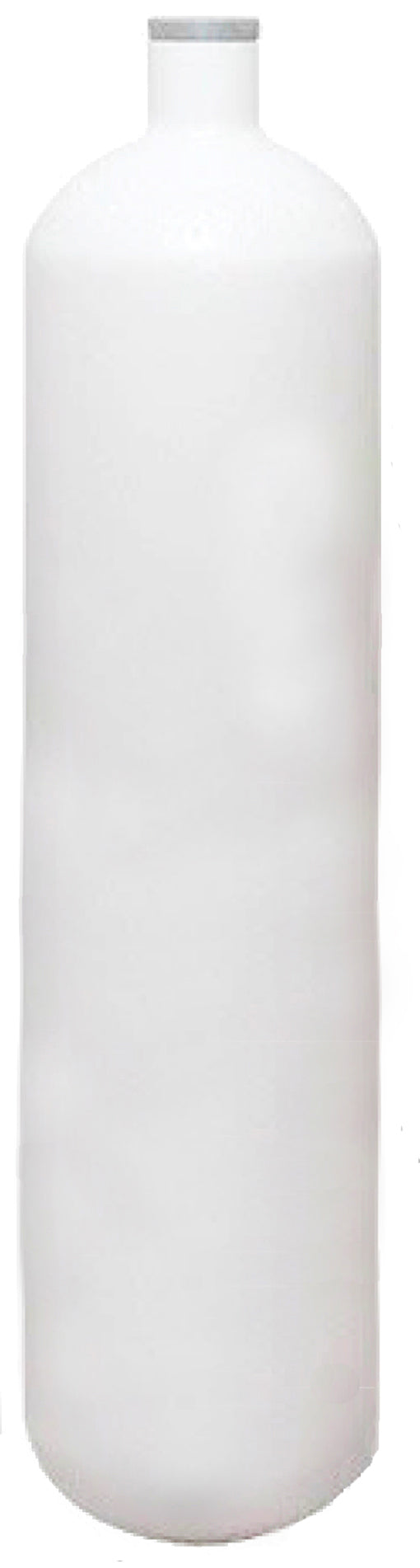 BTS 3 Litre White Dumpy 230 Bar Steel Cylinder A16116635