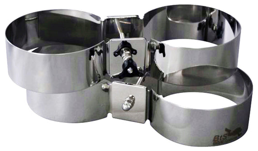 BTS 140mm 5" Extra Wide Stainless Steel Cylinder Twinning Bands