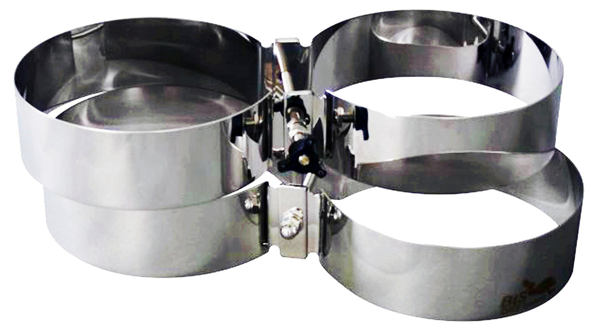 BTS 171mm 7" Stainless Steel Cylinder Twinning Bands A16610406