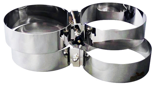 BTS 171mm 7" Stainless Steel Cylinder Twinning Bands A16610406