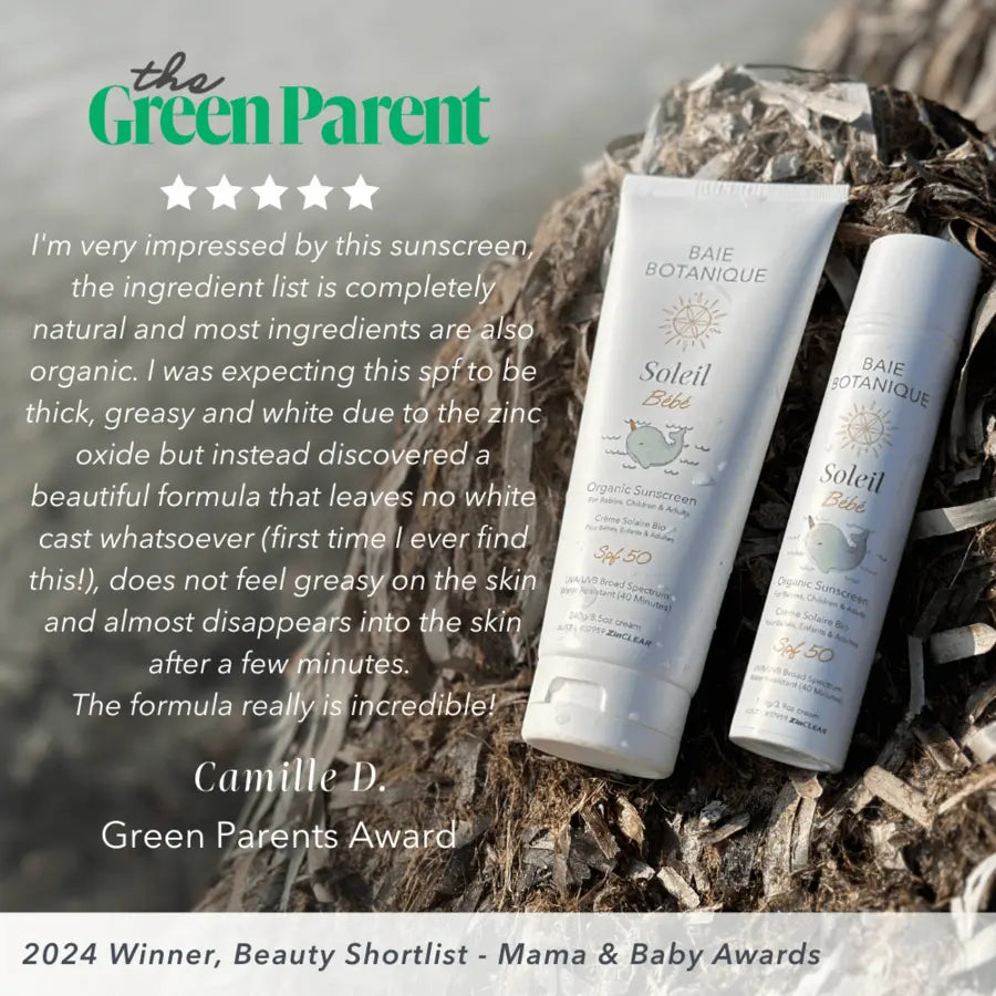 Organic Mineral Sunscreen Baby & Children SPF 50