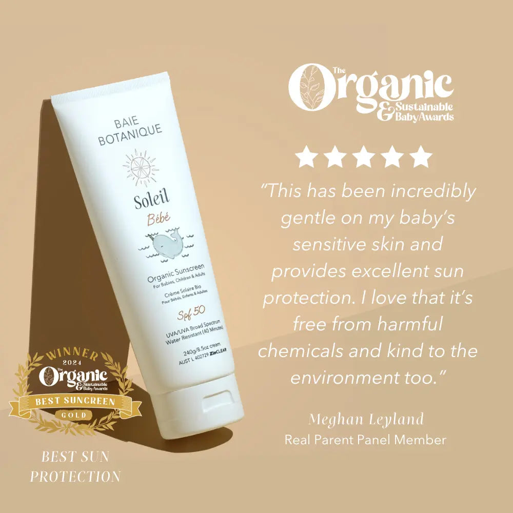Organic Mineral Sunscreen Baby & Children SPF 50