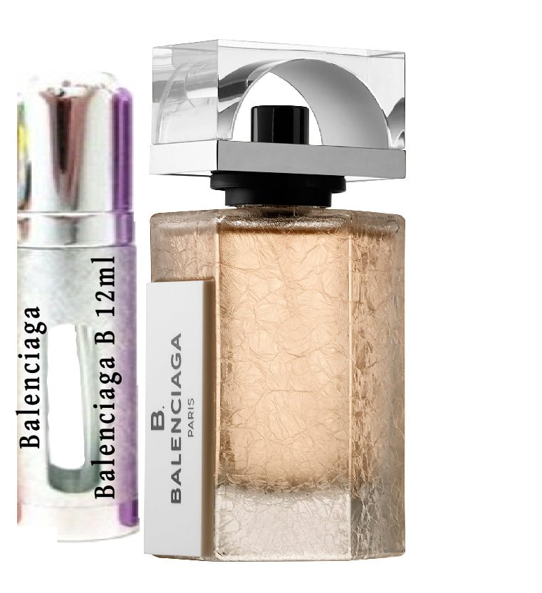 Balenciaga B sample vial