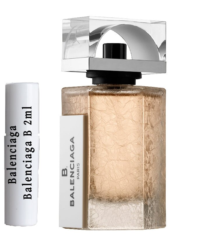 Balenciaga B sample vial