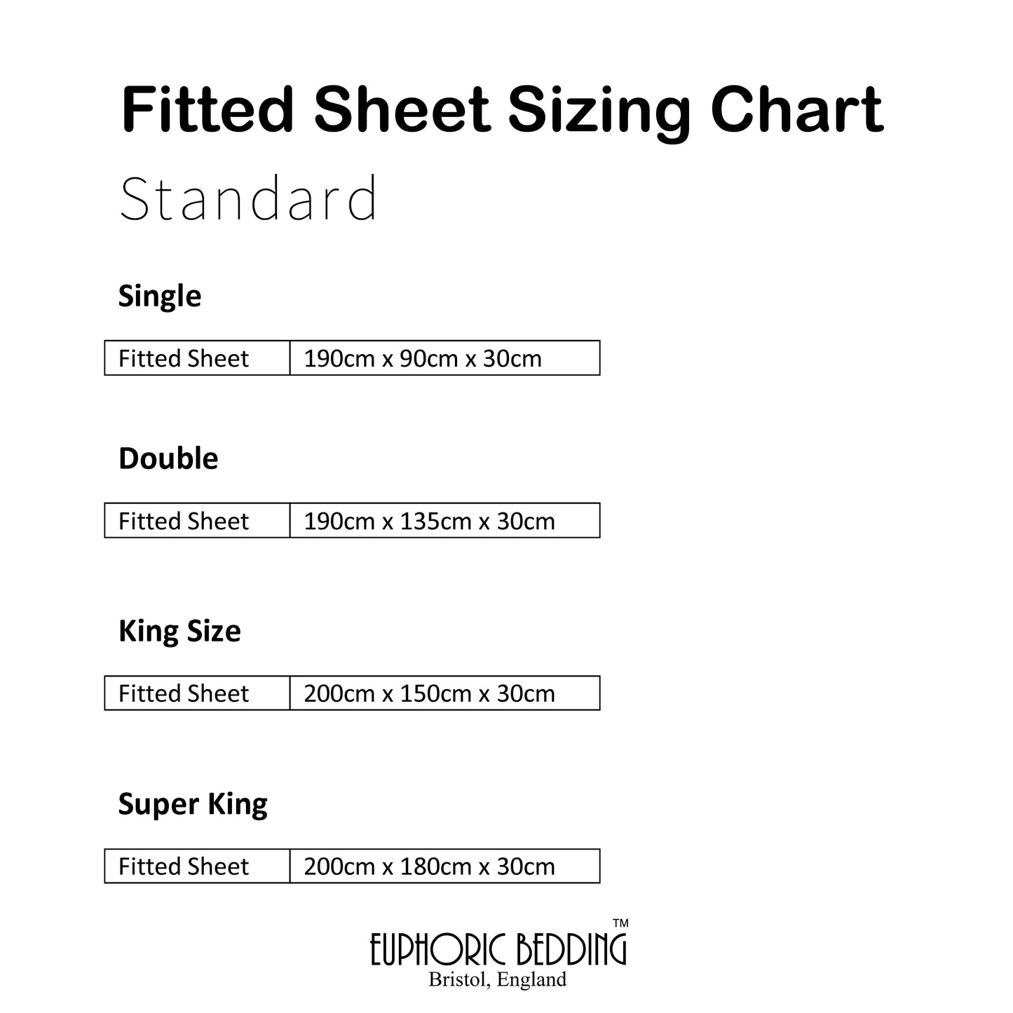 Bamboo Fitted Sheet in White (UK Standard)