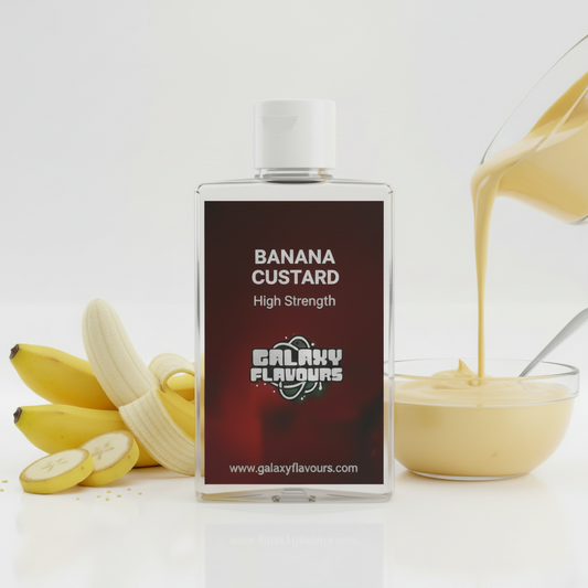 Banana Custard Food Flavouring Concentrate – Professional High Strength – 250ml