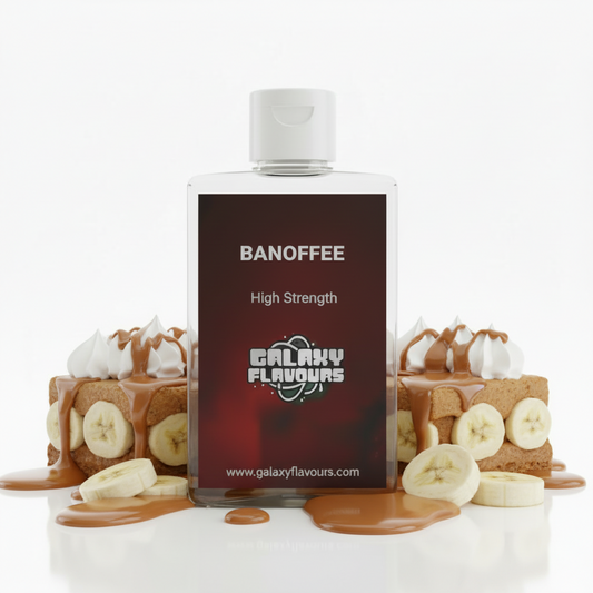 Banoffee Food Flavouring Concentrate – Professional High Strength – 250ml