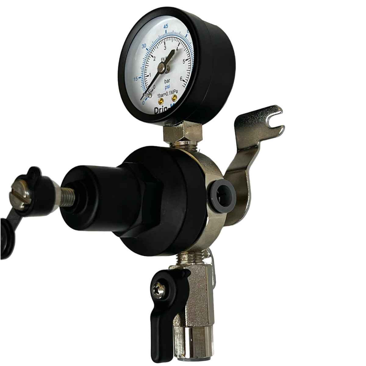 Secondary Gas Regulator | Beer & CO2 Regulator with Pressure Gauge