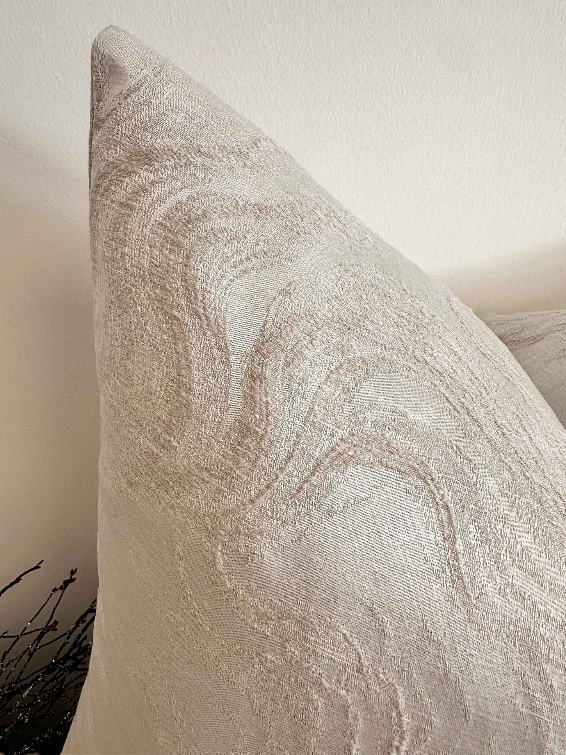 The Couture Cushion - The Beige Diane - Style No. 110