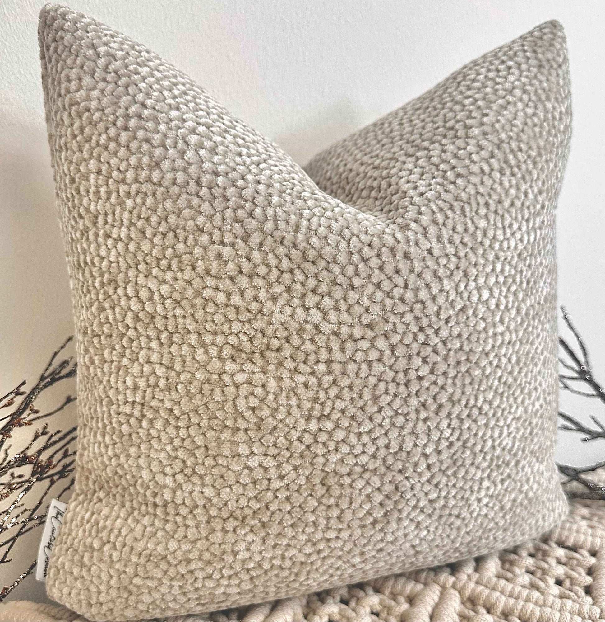 Pre-order - The Couture Cushion - The Beige Meia - Style No. 9