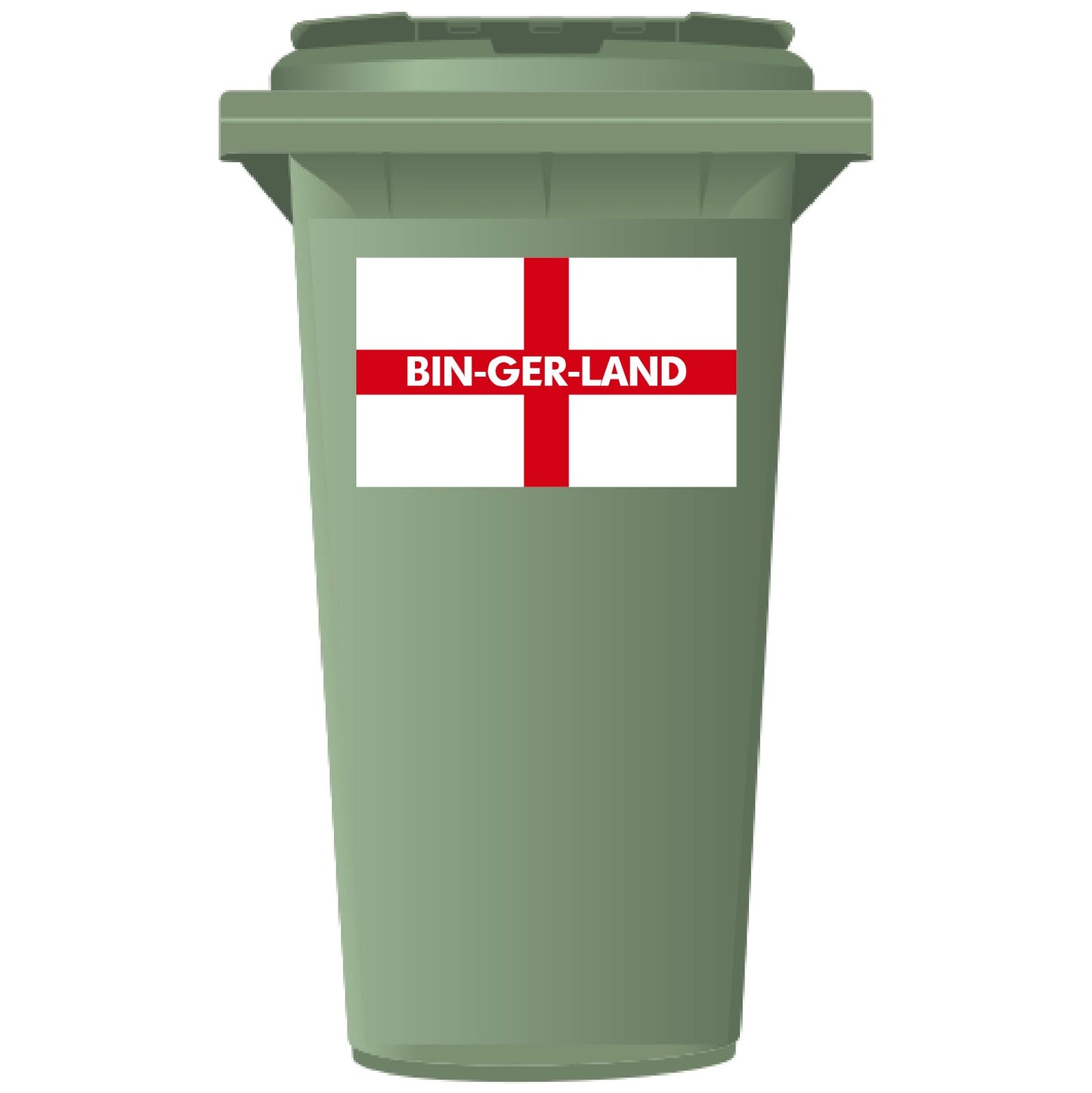 BIN-GER-LAND Bin Sticker