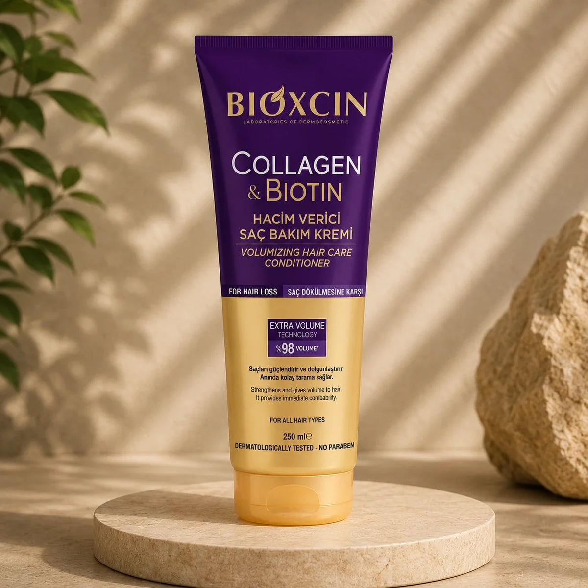 Bioxcin Collagen & Biotin Volumising Conditioner for Fine Hair