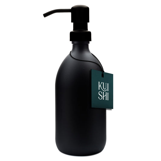 Black Soap Dispenser Stainless Steel Pump