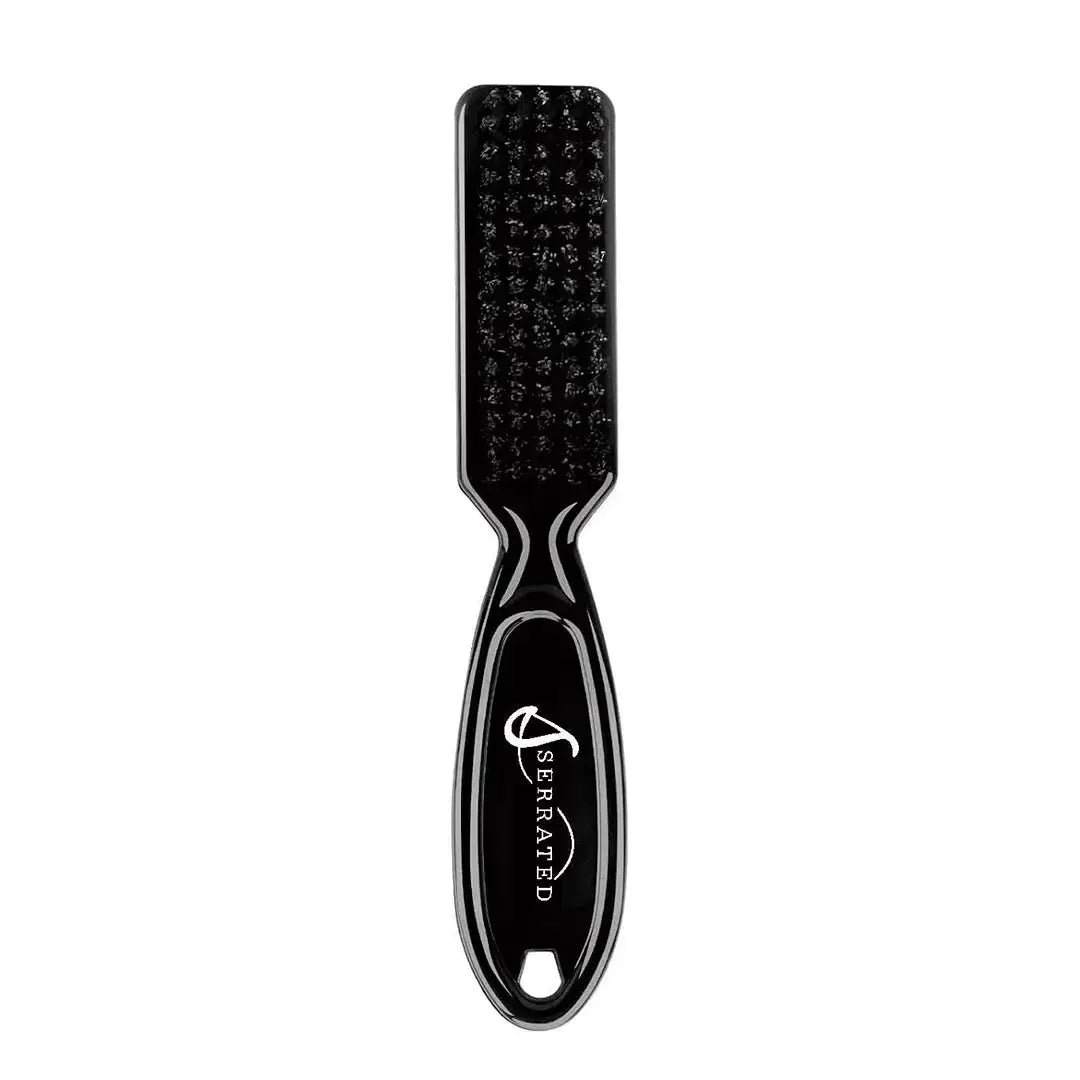 SERRATED Barber Fade Brush Soft Bristle