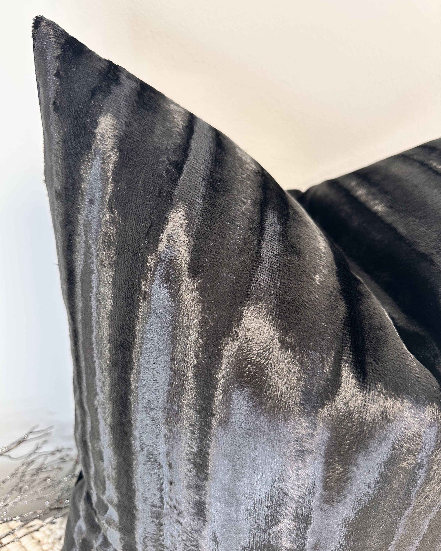 The Couture Cushion - The Black Brioni - Style No. 216