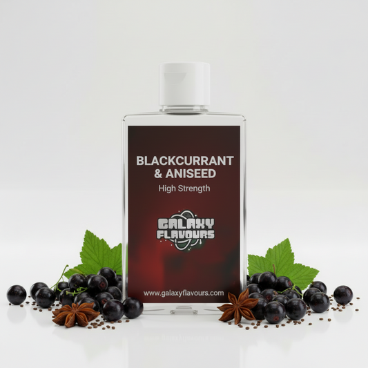 Blackcurrant and Aniseed Food Flavouring Concentrate – Professional High Strength – 250ml