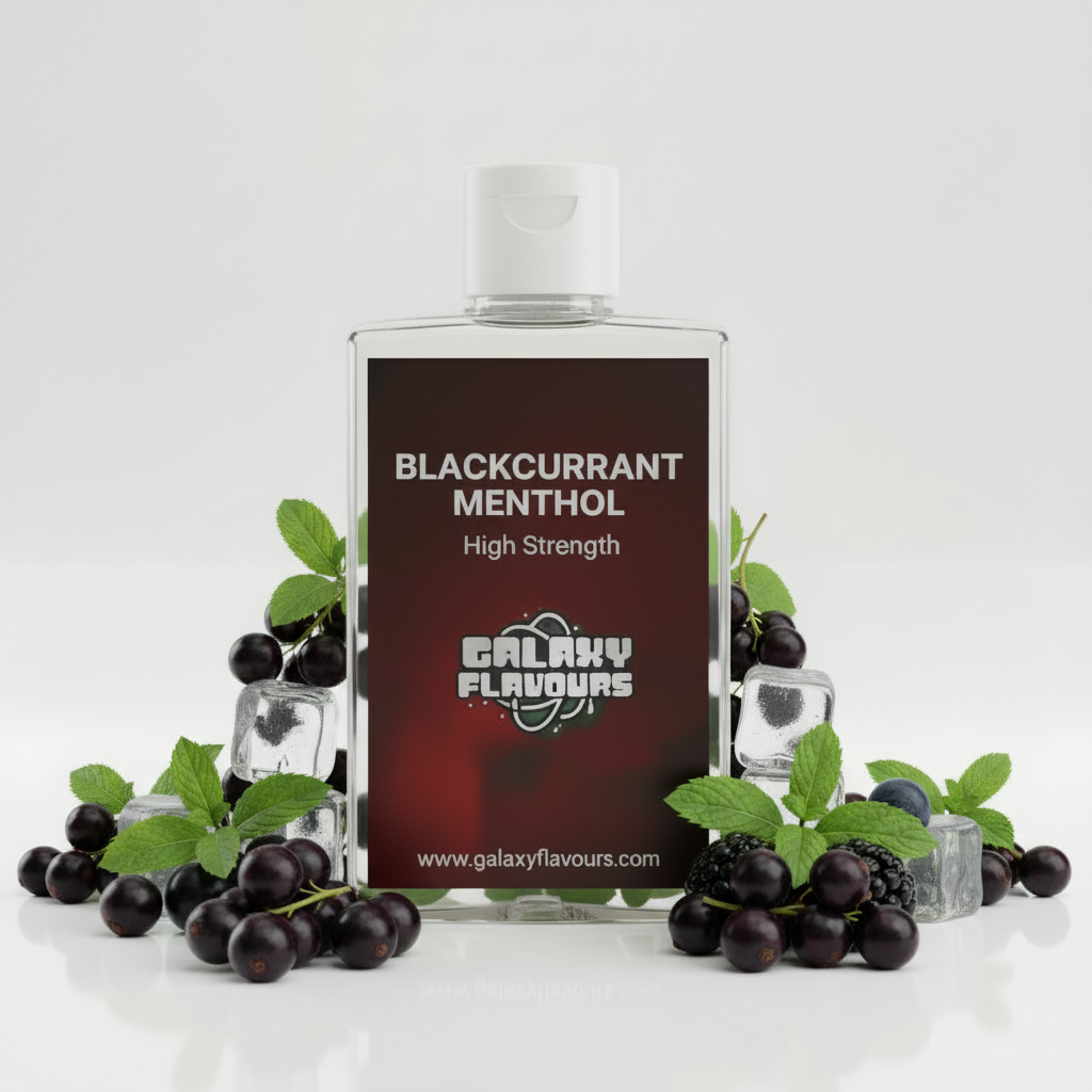 Blackcurrant Menthol Food Flavouring Concentrate – Professional High Strength – 100ml
