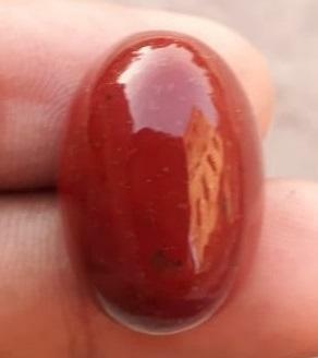 46ct Jasper - Blood Jasper Cabochon - Red Jasper - 26x20mm