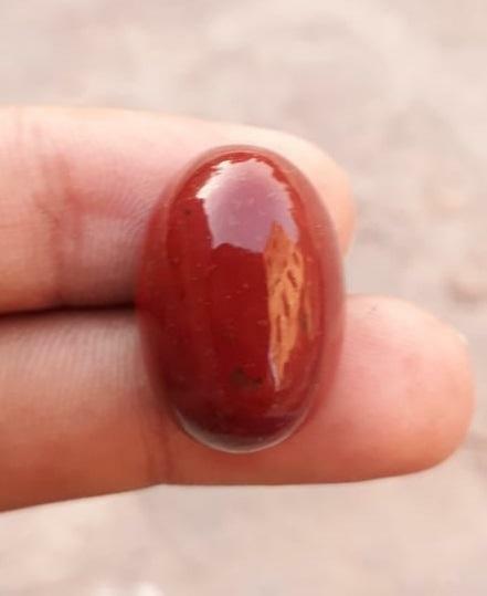 46ct Jasper - Blood Jasper Cabochon - Red Jasper - 26x20mm