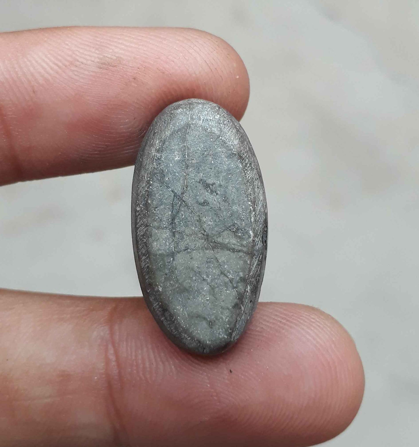 Natural Turquoise with Pyrite - Blue Matrix Turquoise - Shajri Feroza-25.3Ct