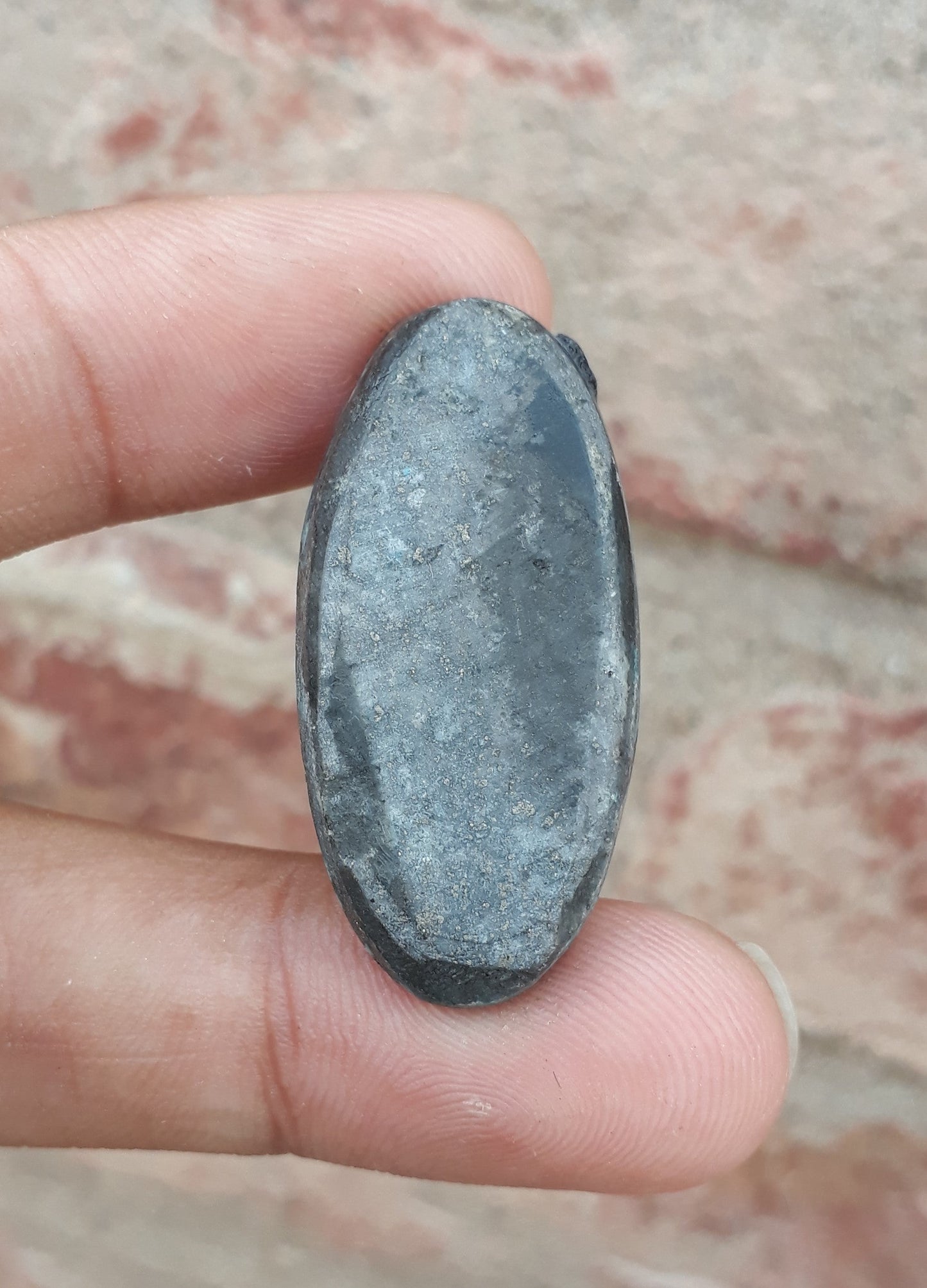 Natural Turquoise with Pyrite - Blue Matrix Turquoise - Shajri Feroza-41Ct