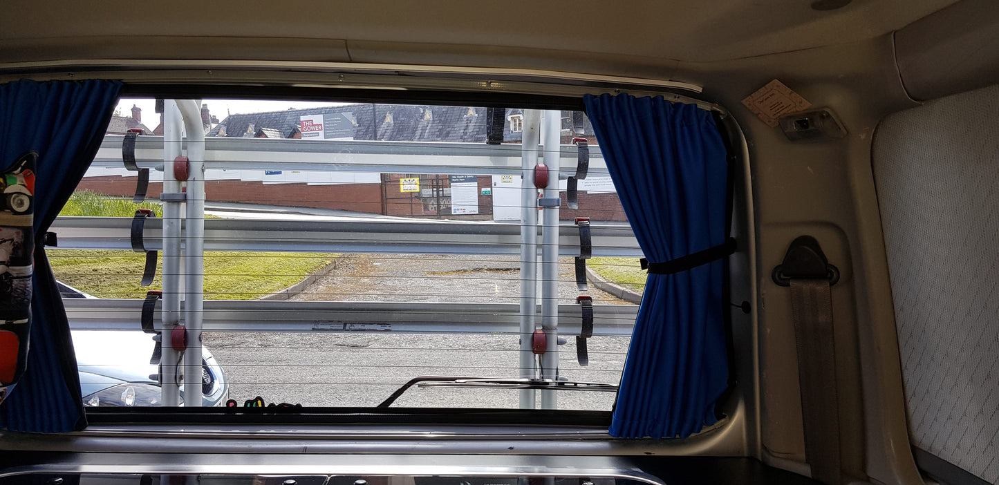 For Vauxhall New Vivaro Premium 1 x Tailgate Window Curtain Van-X