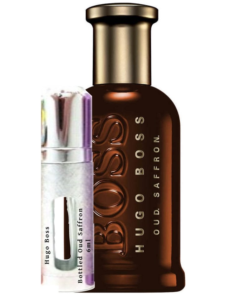 Hugo Boss Bottled Oud Saffron sample vial