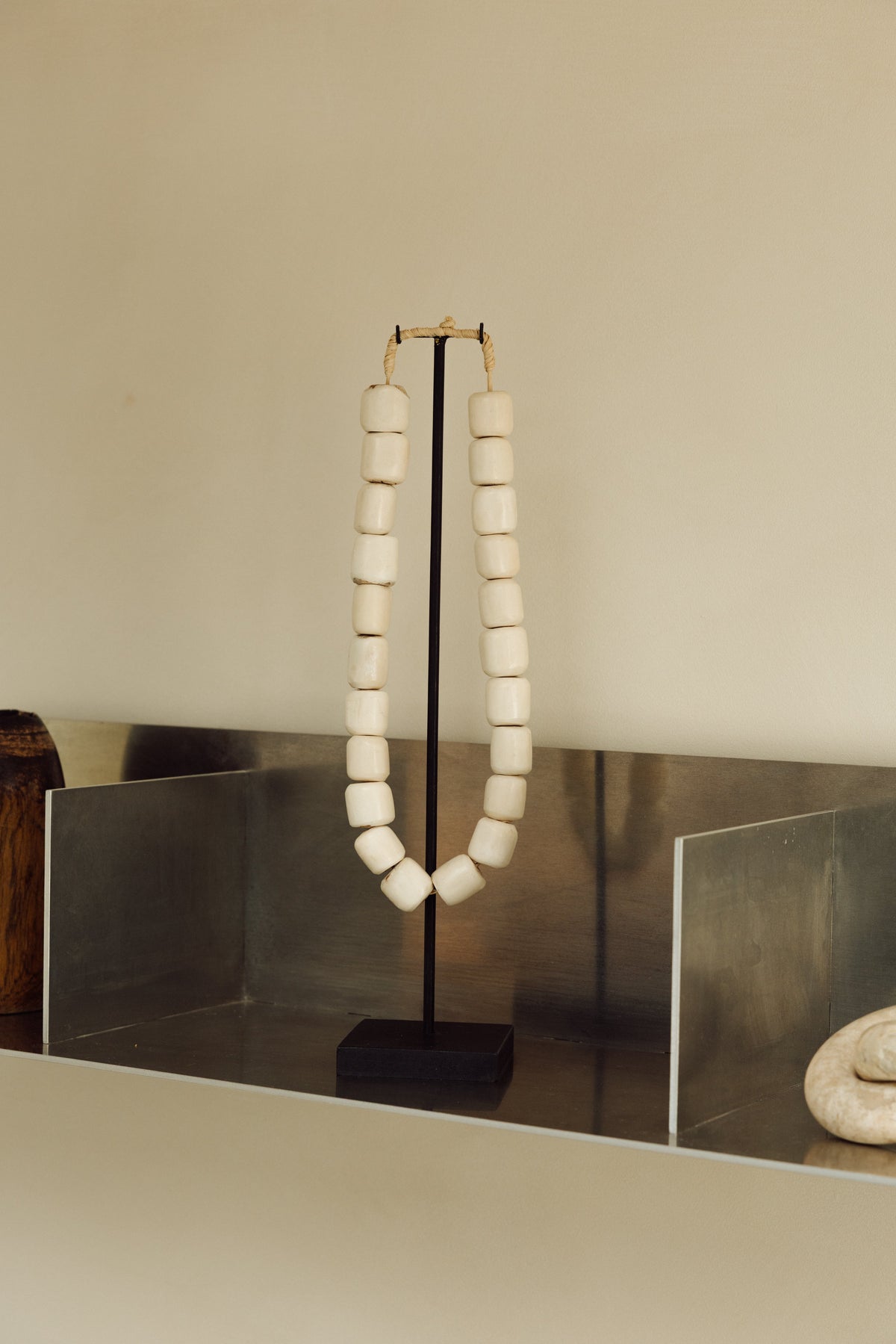 Kenya Beads, White - 80.1