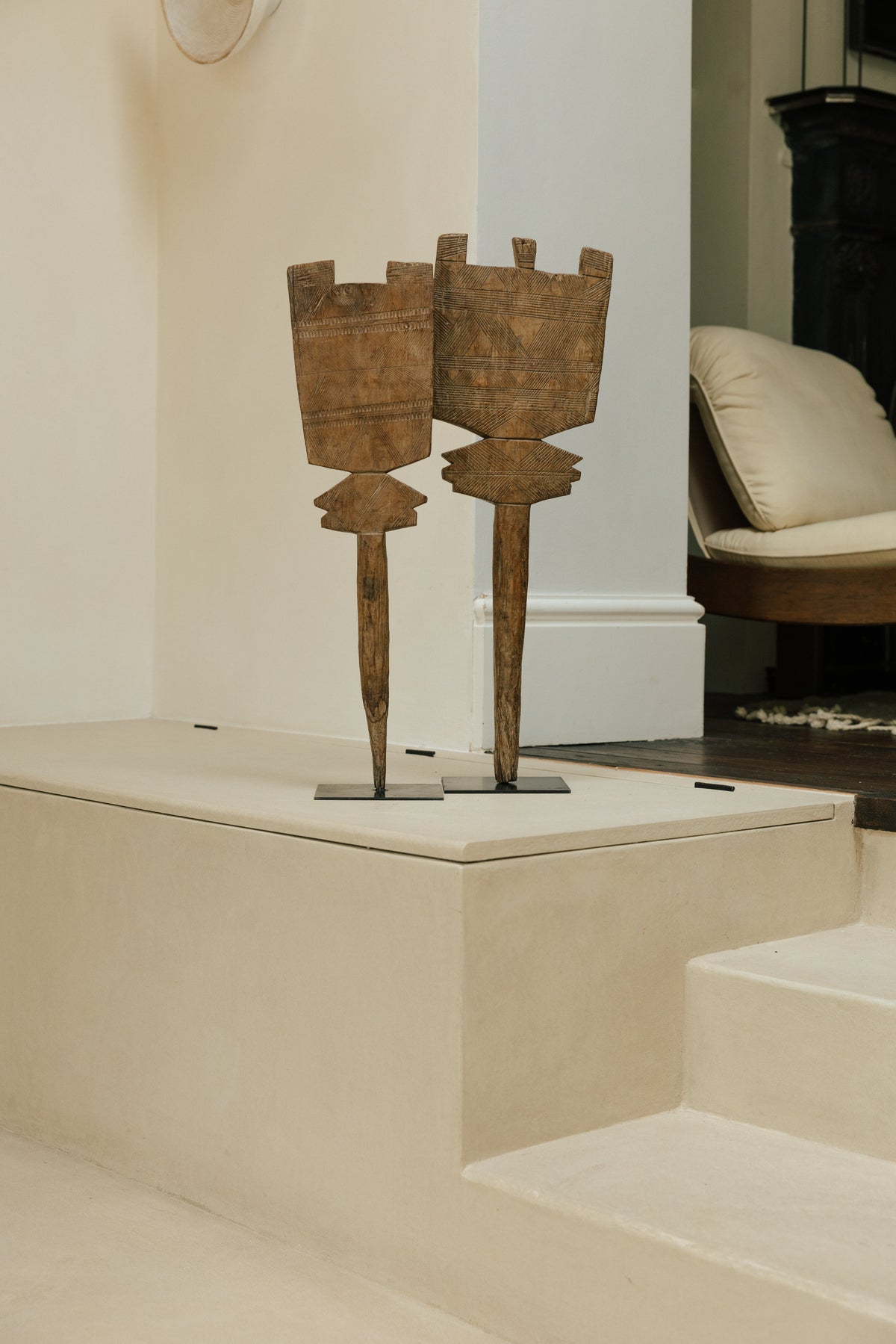 Tuareg tent peg sculpture - 55.4