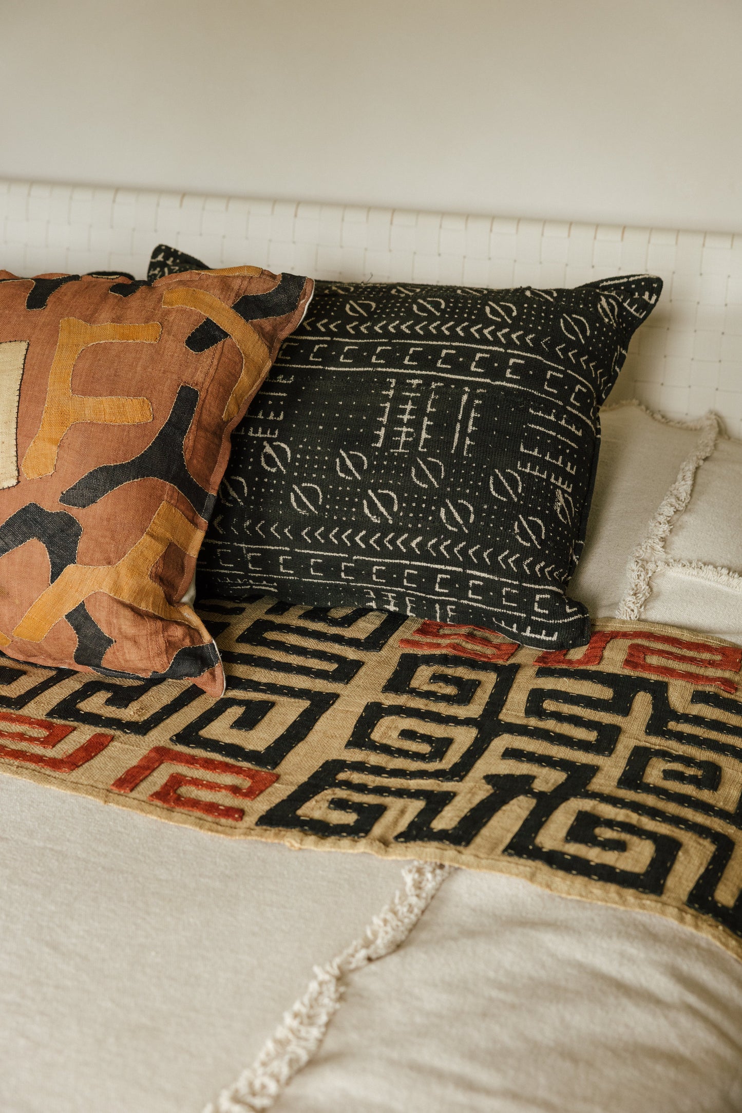 Kuba Cloth Cushion - 64.3