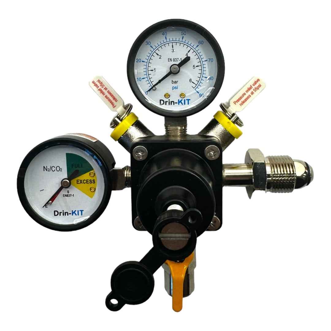 Mixed Gas Primary Regulator PRV – Bottle Mounted Beer Gas Regulator