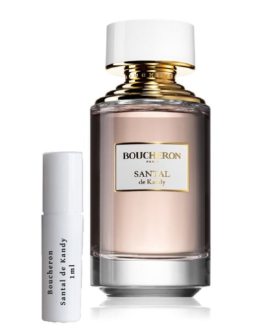 Boucheron Santal de Kandy samples