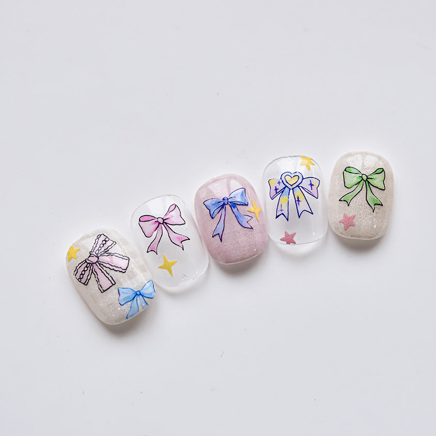 Hello Claws | Bowknot Diamond Nail Deco Sticker