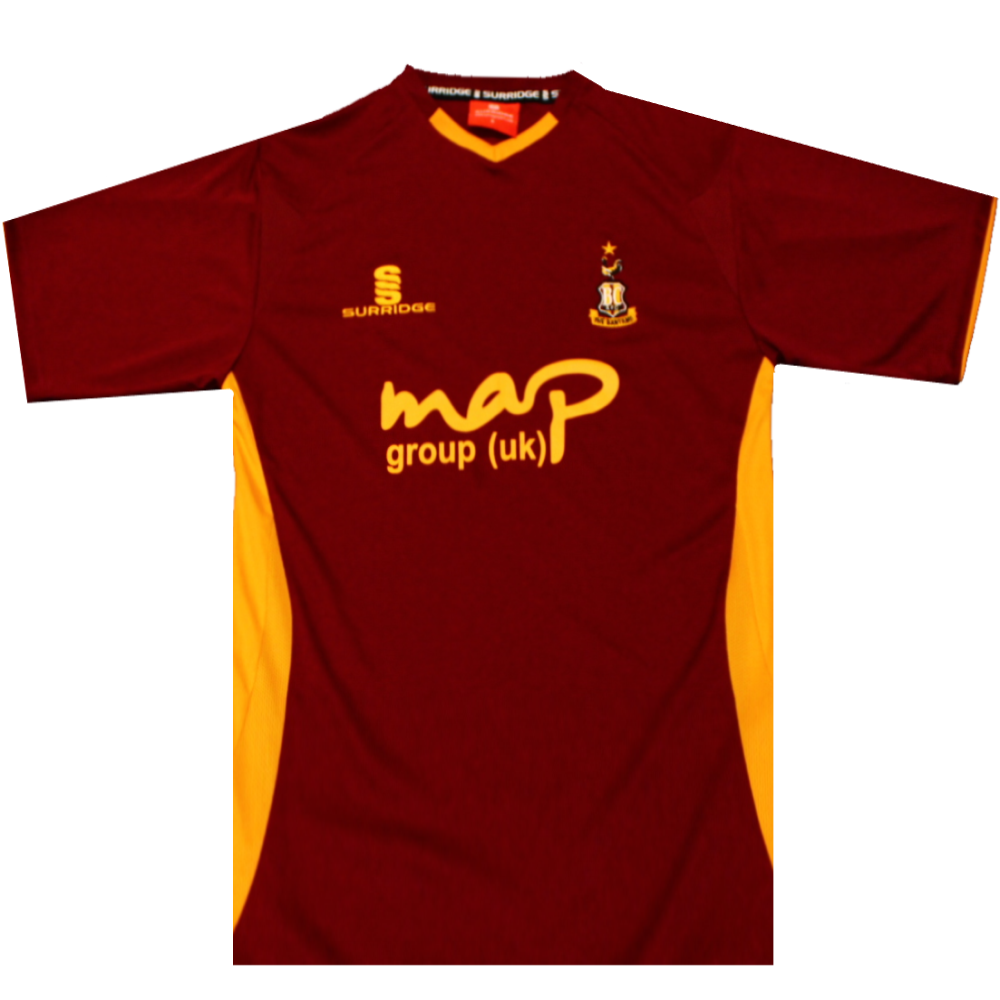 Bradford City 2009-2010 Home Shirt (Excellent) S