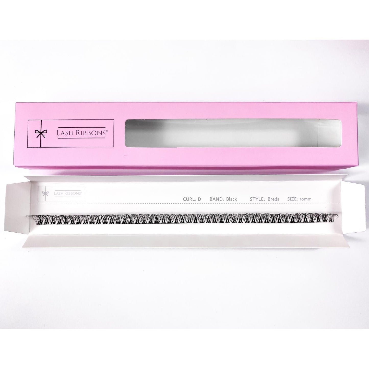 3D 'D' Curl Black Lash Ribbons® Starter Kit (With Ultimate Bond)