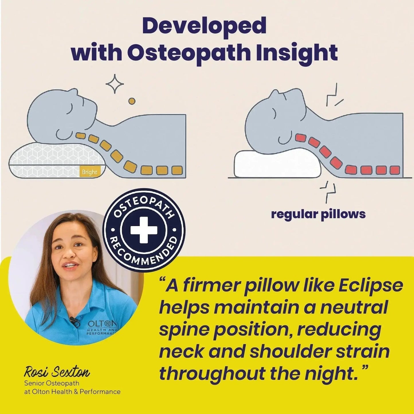 Brightr® Eclipse pillow Refurbished