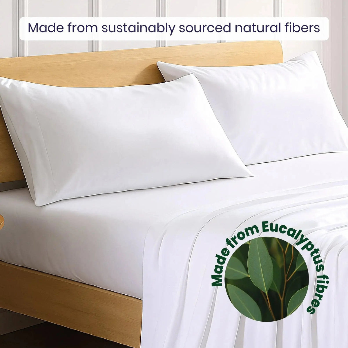 Brightr® Copperdefense Eucalyptus Silk Pillowcase | Anti-Aging, Anti-Acne, Cooling
