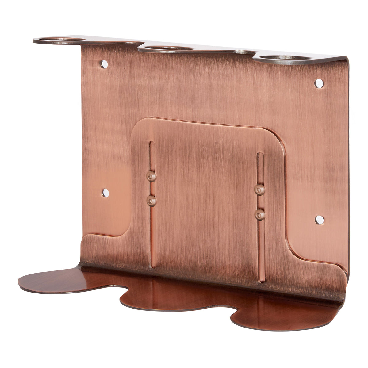 Copper Triple Bottle Holder