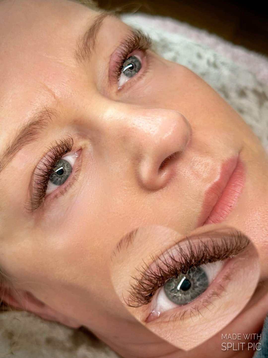 Brown W Lash Single Length