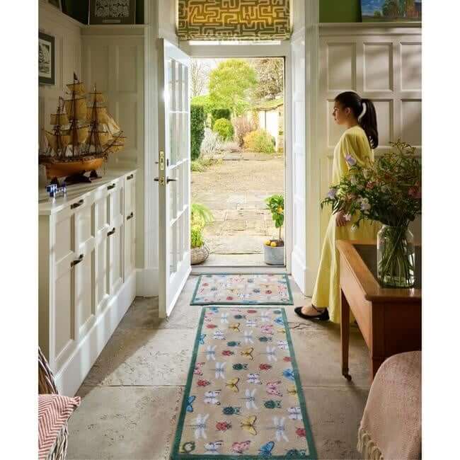 Eco-Friendly Floral-Inspired Mat