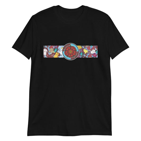 Burnley Lancashire Rose Retro Football Unisex T-Shirt