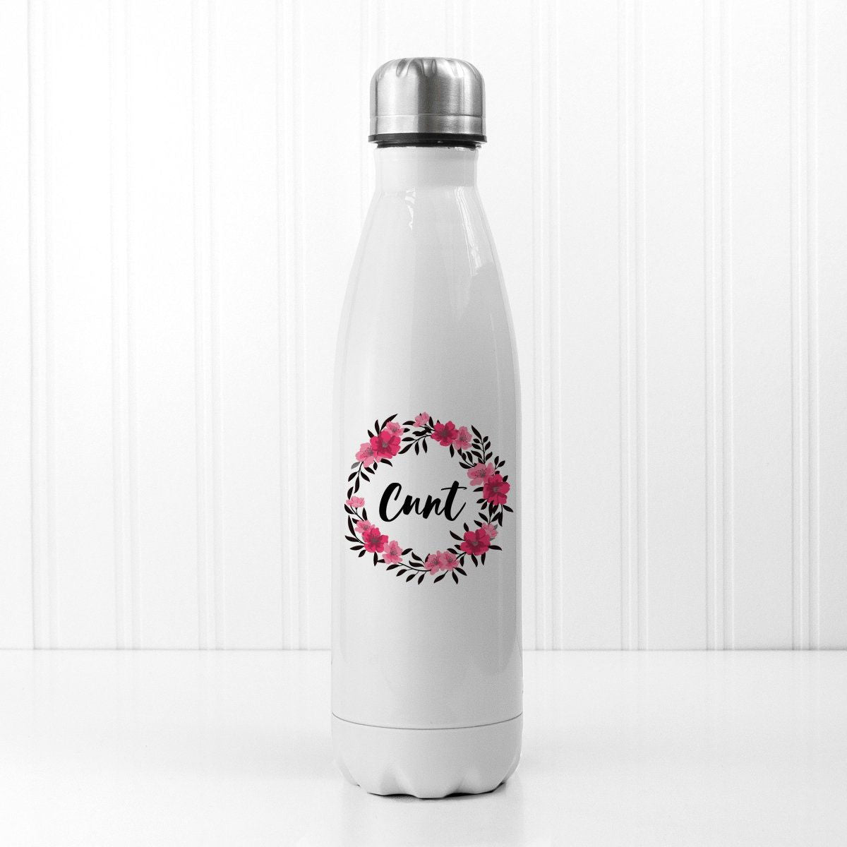 C-Nt Floral - Mouthy Water Bottle
