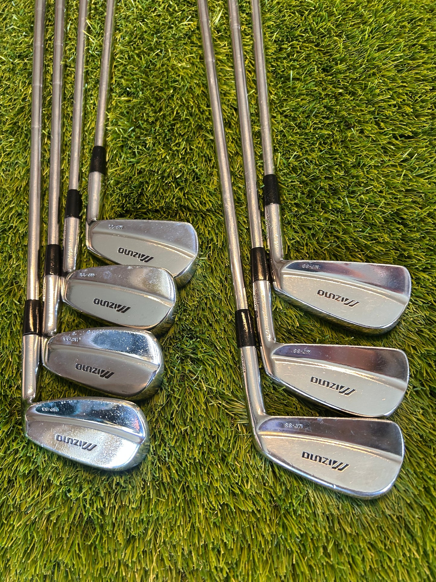 Mizuno MP-33 Forged Iron Set 4-PW Dynamic Gold S300 Steel Shaft Recently Fitted Midsize Grips RH