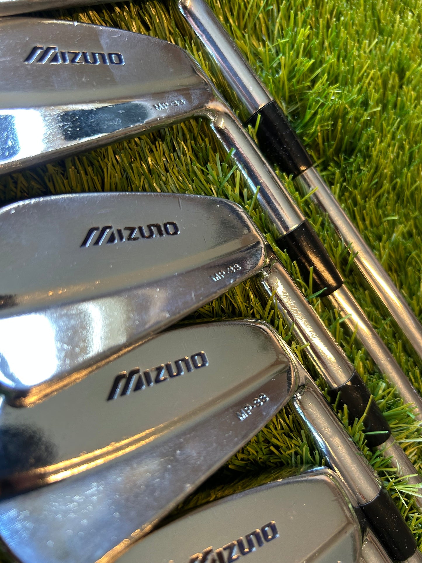 Mizuno MP-33 Forged Iron Set 4-PW Dynamic Gold S300 Steel Shaft Recently Fitted Midsize Grips RH