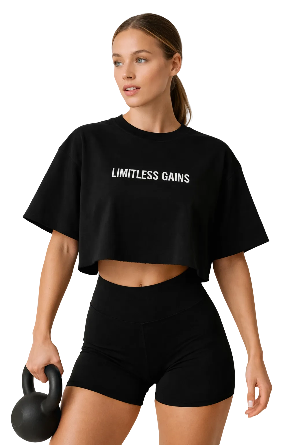 Women's Cropped Oversized Pump Cover