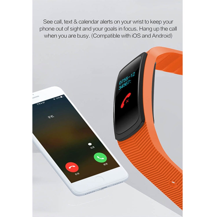 SMA-B3 Fitness Tracker 0.96 inch Bluetooth Smart Bracelet, IP67 Waterproof, Support Activity Traker / Heart Rate Monitor / Blood Pressure Monitor / Remote Capture, SMA-B3/Black, SMA-B3/Orange, SMA-B3/Green, SMA-B3/Blue