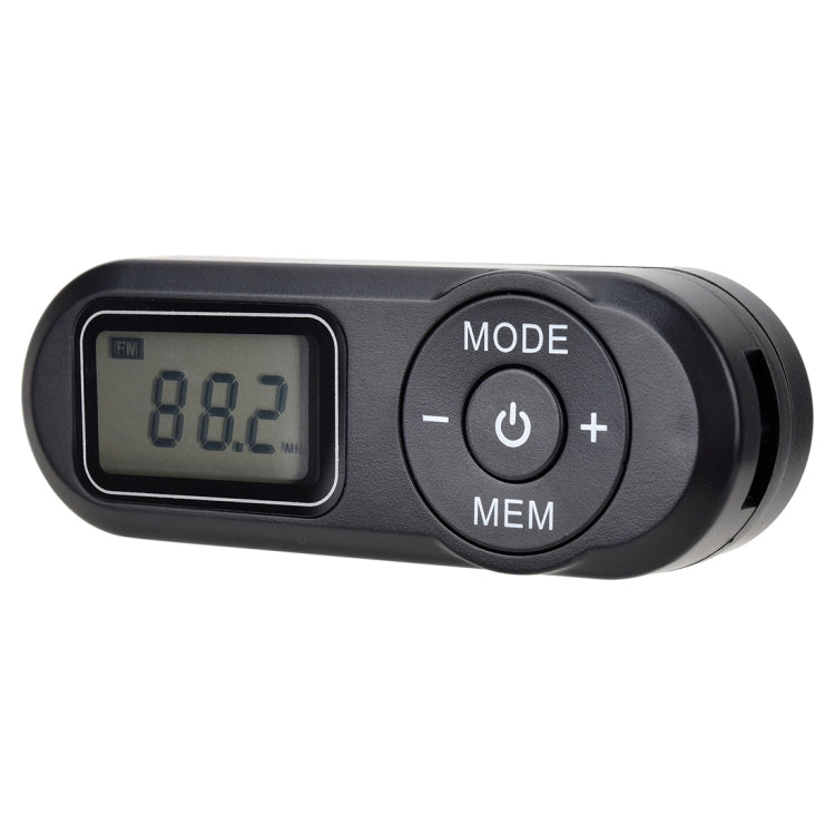 HRD-727 Portable LCD Display DSP FM Radio with Headset (Black)