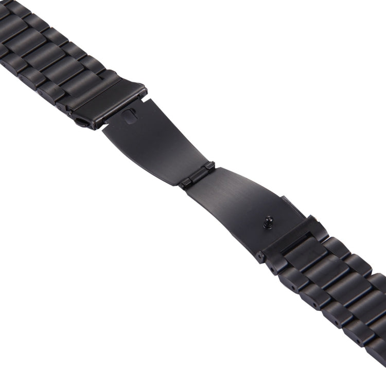 For Samsung Gear S2 Classic Smart Watch Butterfly Buckle 3 Beads Stainless Steel Watchband