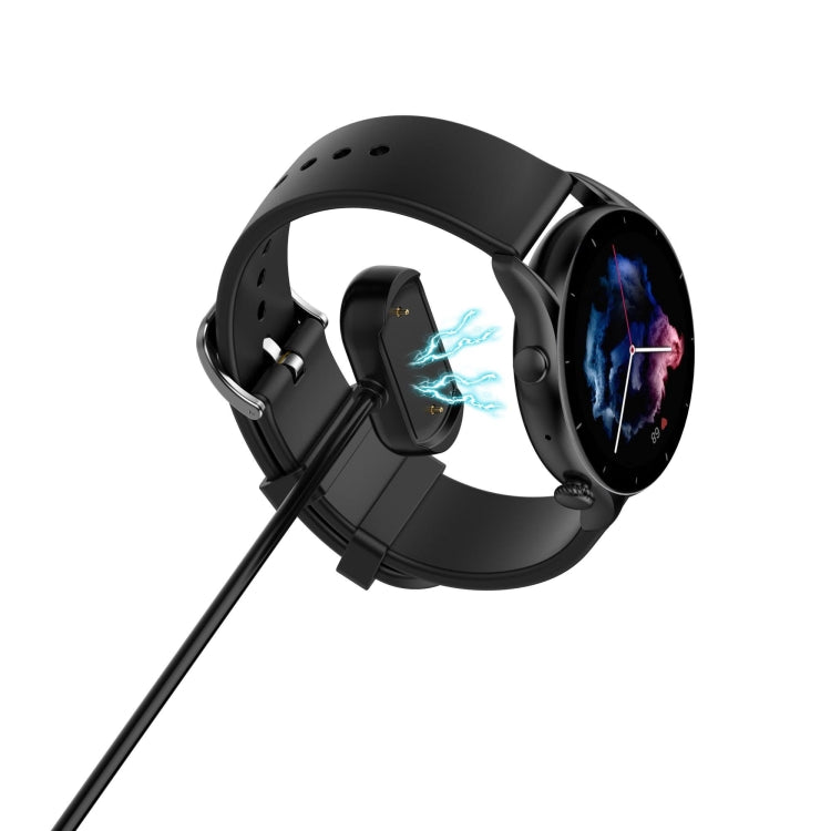 For Amazfit T-Rex 2 Magnetic Cradle Charger USB Charging Cable, Lenght: 1m, For Amazfit T-Rex 2
