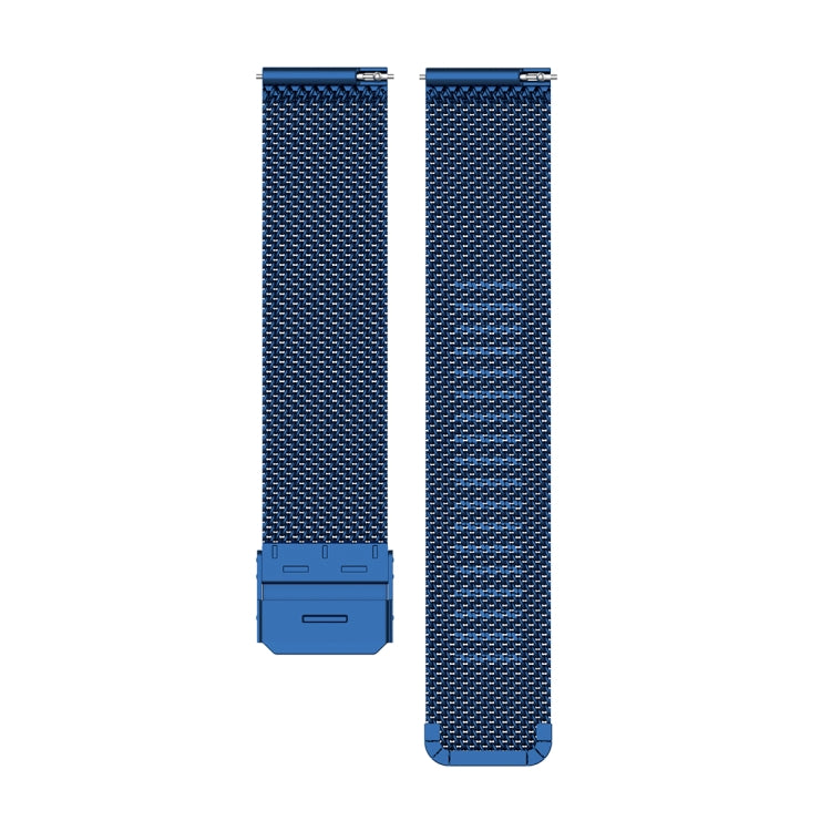 22mm Metal Mesh Wrist Strap Watch Band for Fossil Hybrid Smartwatch HR, Male Gen 4 Explorist HR, Male Sport